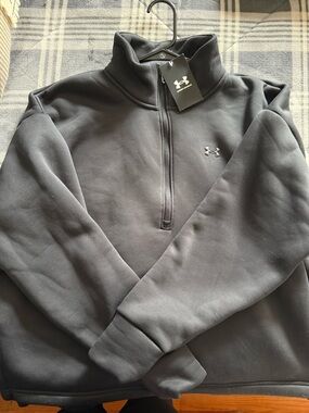 Under Armour Black Half-Zip Performance Pullover